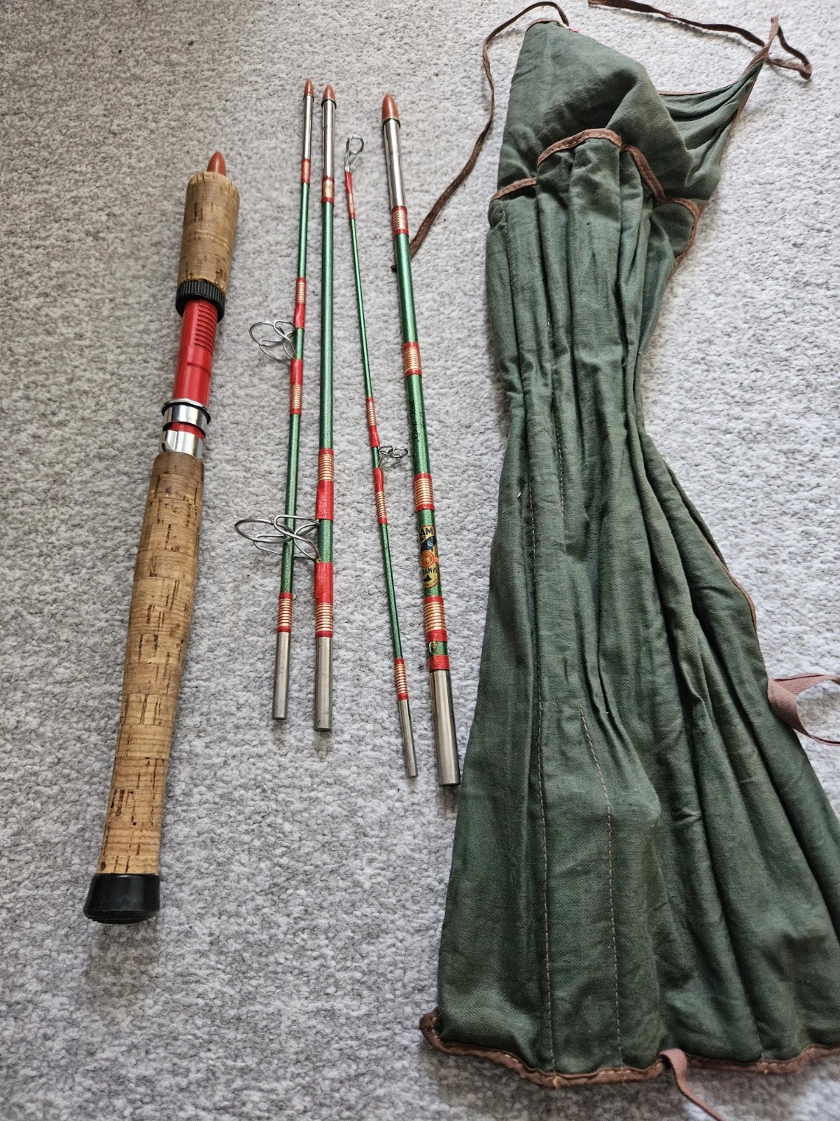 DAM Vintage Travel Rod Five Piece Grip Rod 1.8m Near Mint
Opens in a new window or tab