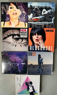 Nena CD Lot, Oldschool, Licht, Made in Germany, 7 Disc Bundle.