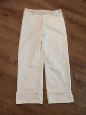 Time and Tru Women's 14 Stretch Cotton Blend 2-Tone Cuffed Jeans NWT