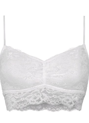 Jiuday Trägerloser BH Ohne Bügel - Spitzen Bandeau Mit Abnehmbaren Polstern Für Kleine Brüste