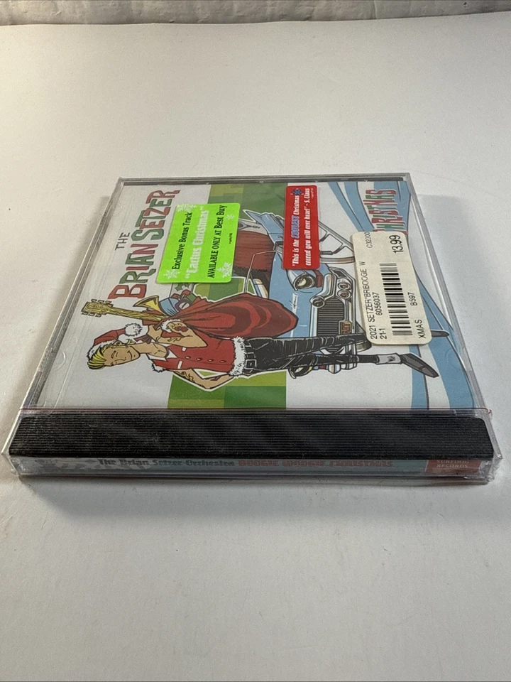 Brian Setzer Orchestra - BOOGIE WOOGIE CHRISTMAS (CD, 2002) New Sealed Rare - Image 4 of 4