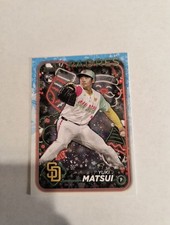 YUKI MATSUI 2024 TOPPS HOLIDAY (RC) #H191 FREE SHIPPING