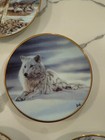 The Year of the Wolf mini Plate Collection (12 plates), Al Agnew 23k gold rim — photo 4