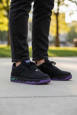 MSCHF Super Normal 2 Mars Men's Sneaker Black Purple MSCHF005-1-MB Size 8 NEW