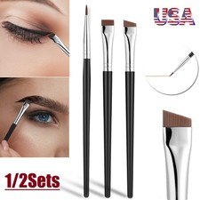 3/6 Eyeliner Brushes Fine Angled Eye Liner Ultra thin Precision Makeup Brushes