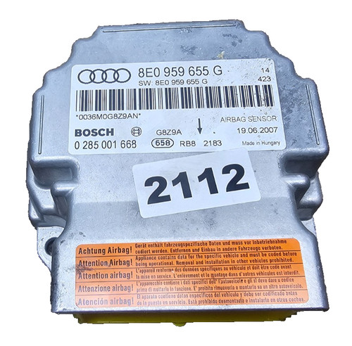 AUDI A4 B7 2004-2008 A IRBAG SENSOR STEUERGERÄT ECU 8E0959655G