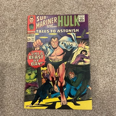 Tales To Astonish #84 Marvel 1966 Hulk Sub-Mariner Cent 