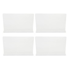 4 Pcs Plastic Shower Floor Protector Corner Bathtub Water Splash Guard