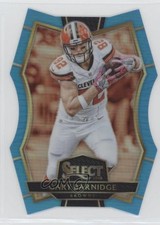 2016 Panini Select Premier Level Die-Cut Light Blue Prizm /125 Gary Barnidge 0a7
