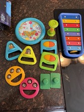 Hohner Kids Music Band Set Xylophone Tambourine Maracas Castanets Musical Toys