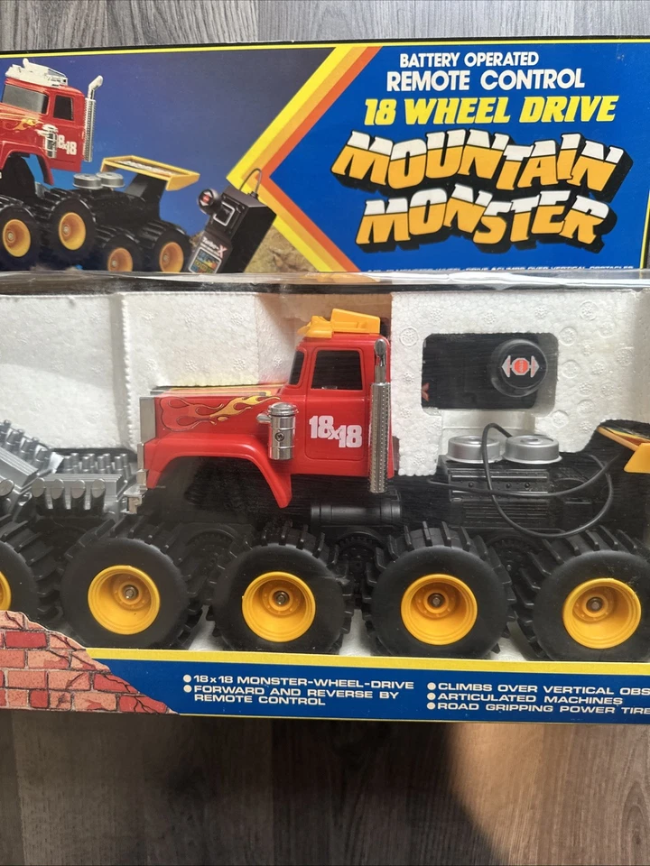 1987 Scientific Toys LTD Mountain Monster 18x18 RC Climber No 3604 NIP - Image 4 of 4