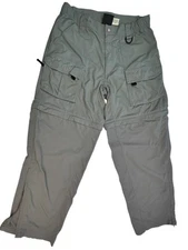 Convertible Cargo Pants Sz L 32x30 10000 ft Above Sea Level Straight Men Green