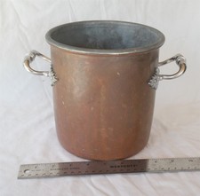 Vtg Ruffoni 7 dia copper Stock pot Italy made...