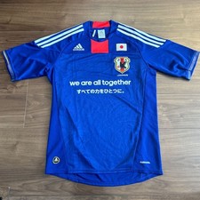 Soccer Japan NT Jersey Great East Japan Earthquake Reconstruction Support