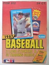 1987 Fleer Baseball Cello Box 24 Sealed Packs Barry Bonds Bo Jackson Larkin RC?