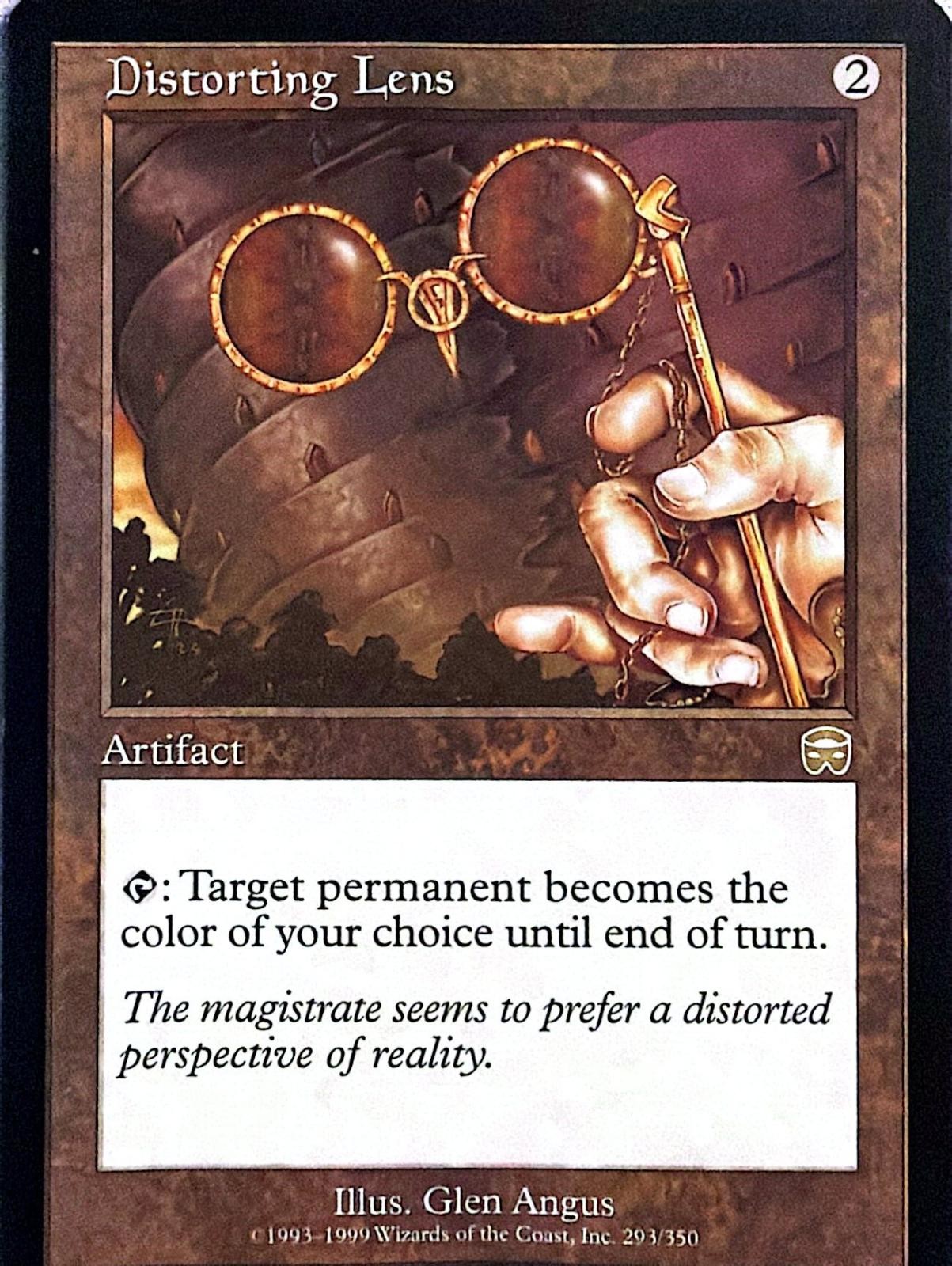 Distorting Lens Mercadian Masques Rare Magic: The Gathering NM/M