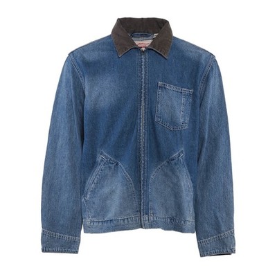 Levi's Premium Jacke Blau Denim Gr. L Herren Jeansjacke Trucker Jacket A86350001