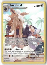 STOUTLAND 248/236 SECRET RARE COSMIC ECLIPSE POKEMON HOLO NEAR MINT on eBay
