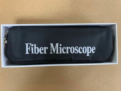 1pc NEW Optical Fiber Optic Inspection Scope 400x Fibe Microscope,1.25/2.50mm