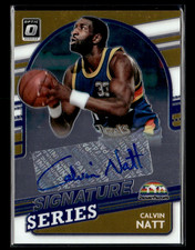 Calvin Natt 2021-22 Optic Signature Series Auto #SS-CNT