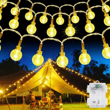 Outdoor Fairy Lights, 6M 40 LED Waterproof Garden Lights Battery Operated String