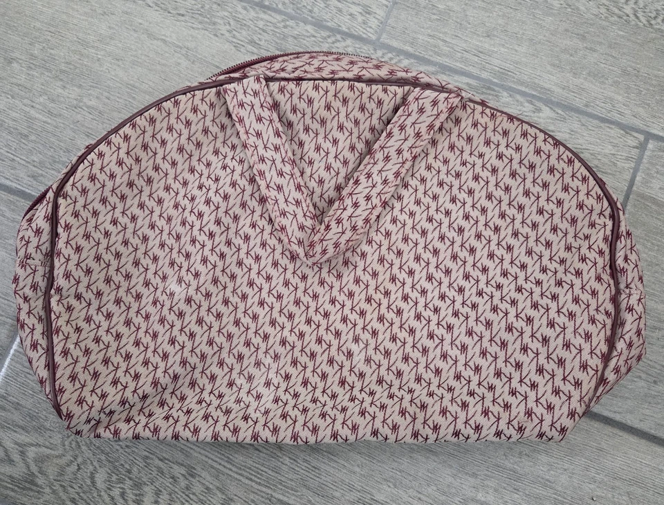 Винтажный 1980 Mary Kay путешествий консультант логотип косметики сумка с короткими ручками ручная кладь органайзер - Изображение 2 из 4