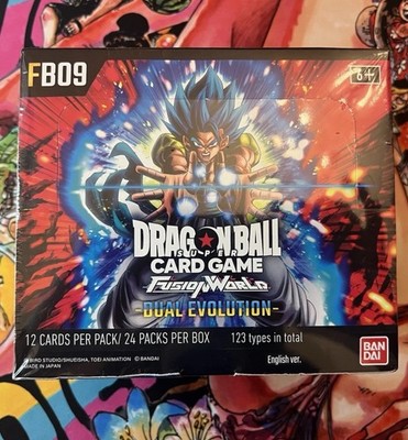 Dragon Ball Super Card Game FB09 Dual Evolution Booster Box Factory Sealed   