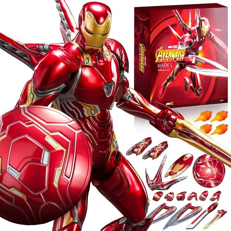 Marvel Avengers Infinity War Iron Man MK 50 Mark L Armor 1/10