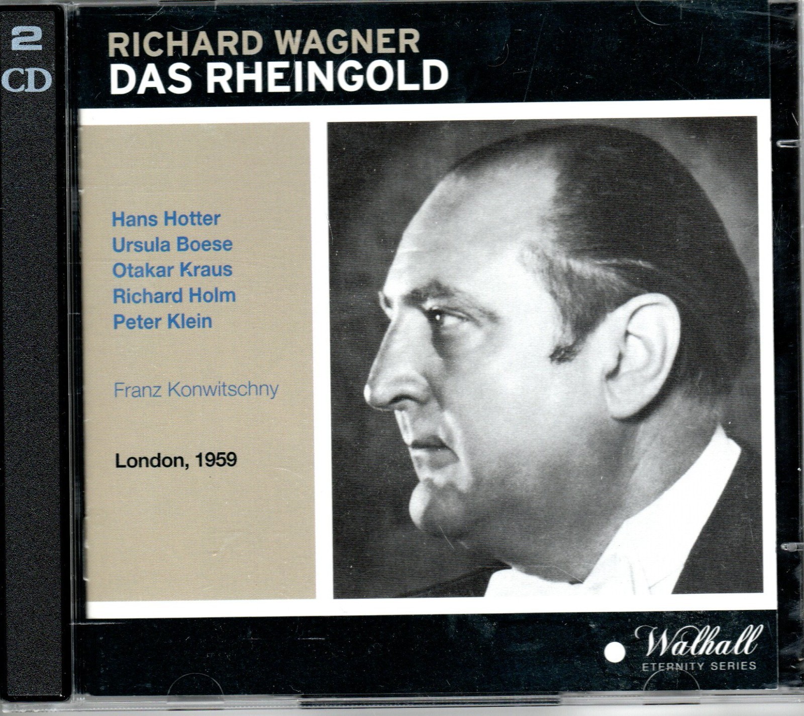 WAGNER - DAS RHEINGOLD - HOTTER - BOESE - KONWITSCHNY - LONDON 1959