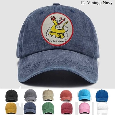 Customized Embroidered Hat Usaf 50th Fighter Bomber Squadron, Trucker Hat, Gift