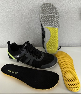 Xero Prio Men\'s Sz 8.5 Grey Yellow Barefoot Minimalist Zero Drop Shoes Xero Shoes Prio - Men main image 2