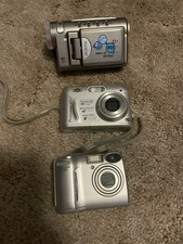 Lot of 3 Cameras - HP Nikon Work, Microtek Untested