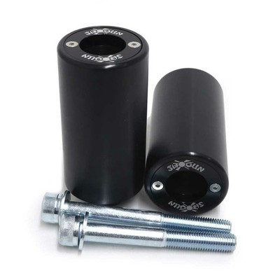 Kawasaki ZX6R 2019-2020 Shogun NO CUT PA2 Frame Sliders -Black