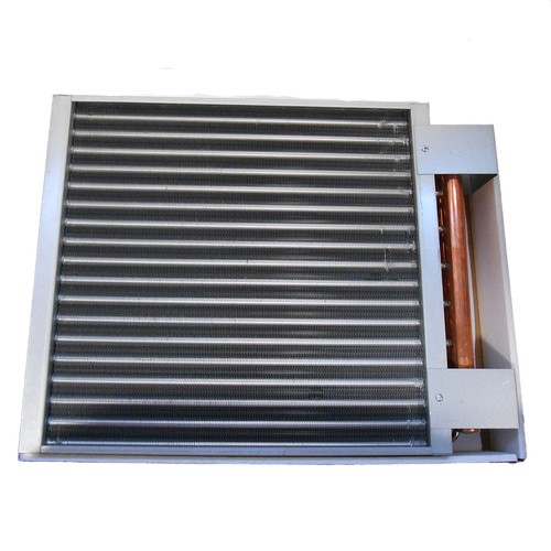 14x14 Water to Air Heat Exchanger Hot Water Coil Outdoor Wood Furnace - Picture 4 of 4