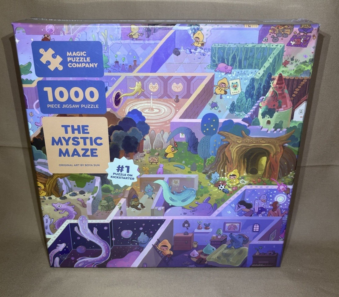 THE MYSTIC MAZE マジックパズルカンパニーのジグソーパズル Amazon.com: The Mystic Maze • 1000-Piece Jigsaw Puzzle from