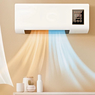 MARKENLOS Wandheizlüfter Heizlüfter mit Fernbedienung HDX-N801 mit Fernbedienung