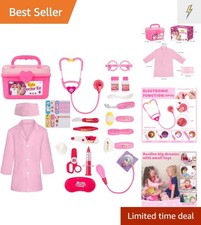Doctor Kit for Toddlers 3 4 5 Old, Kids Doctor Play Set for Girls Boys Toy, ...