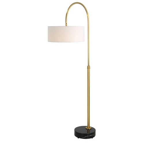 Uttermost 30136-1 Huxford 69" Tall Floor Lamp - Brass - Picture 1 of 7
