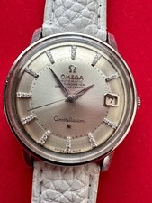 1960 Omega Constellation Pie Pan Diamond Dial Automatic Men's Watch Ref. 168.010
