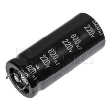 220V 820uF 105C 22x50mm Original Nichicon Snap In Electrolytic Capacitor