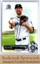 2017 Bowman Chrome #BCP-193 Max Povse Prospects Refractor /499