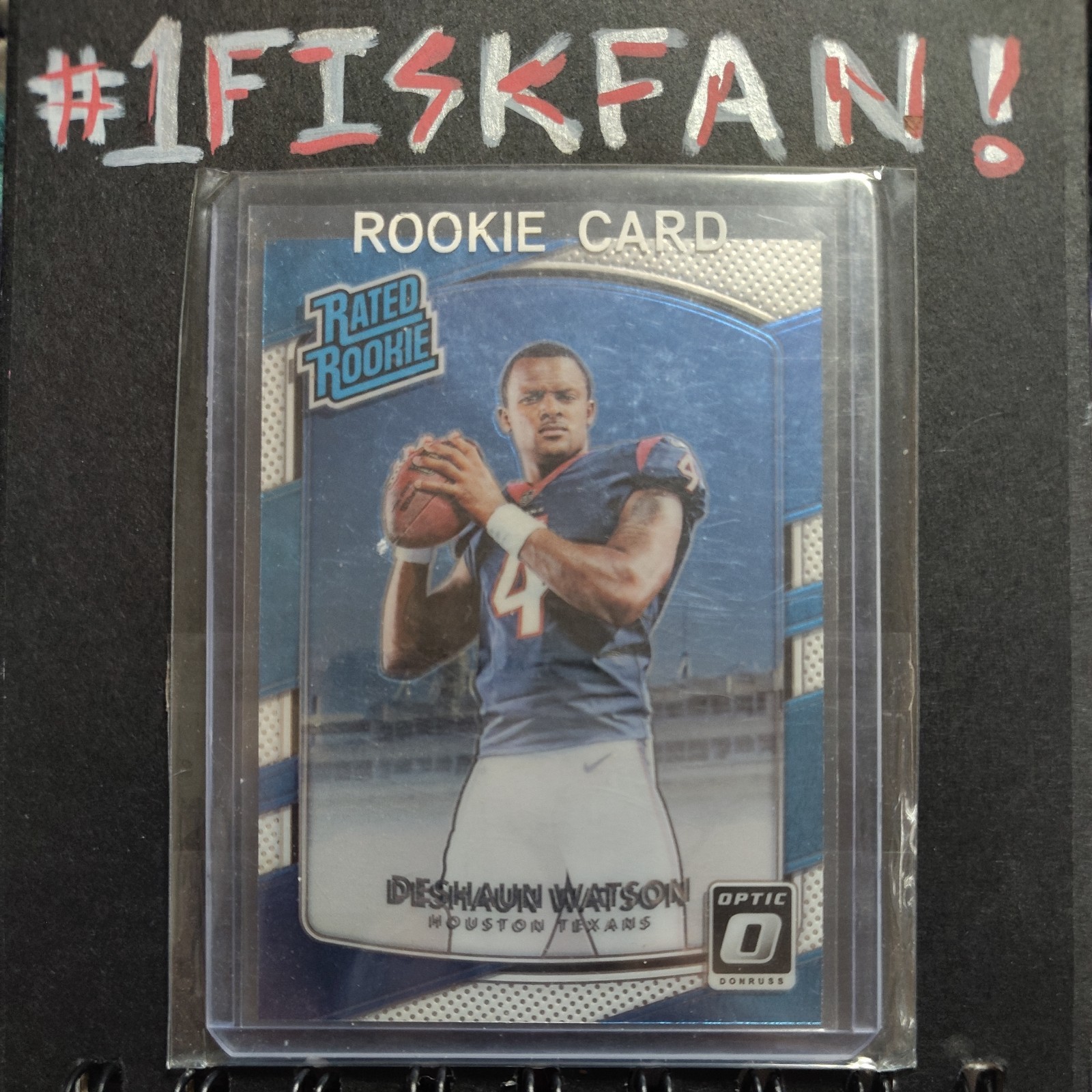 DESHAUN WATSON - 2017 Donruss Optic - Rated Rookie #195 (RC) FREE SHIPPING MINT 
