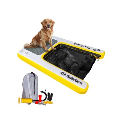 SOLSTICE Inflatable Pup Plank, Dog Water Ramp for Boats and Docks, XL, 200 lb...