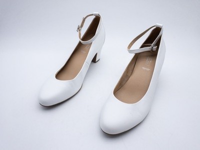 5th Avenue Damen Pumps High Heels Elegant Leder weiß Gr. 41 EU Art. 34071-10