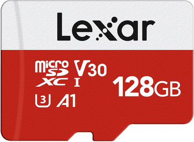 128GB Micro SD Card, microSDXC UHS-I Flash Memory Card with Adapter - Up to 100M