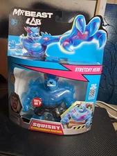 Mr Beast Lab Stretchy & Squishy Hero Hypercharged Panther Blue 5" Figure NEW