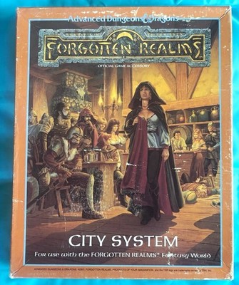 TSR AD&D Forgotten Realms City System Waterdeep 1988 MPN 1040