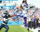 Jordan Addison Signed Autographed Minnesota Vikings 8x10 Photo with COA/Hologram