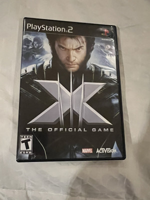 X-Men 3: The Official Game PS2 (Sony PlayStation 2, 2006)  