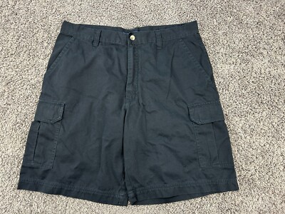 Great Northwest Cargo Shorts Men's 36 Black Casual Activewear Hiking